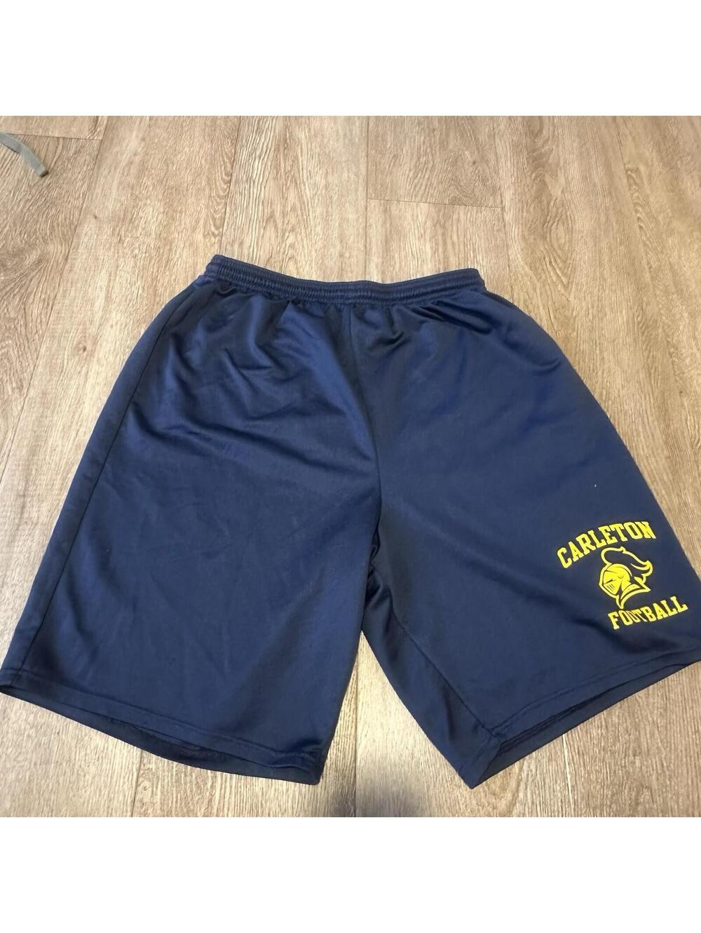Alleson Athl Men's Agility Side Pocket Short in Navy - Size L Carleton football